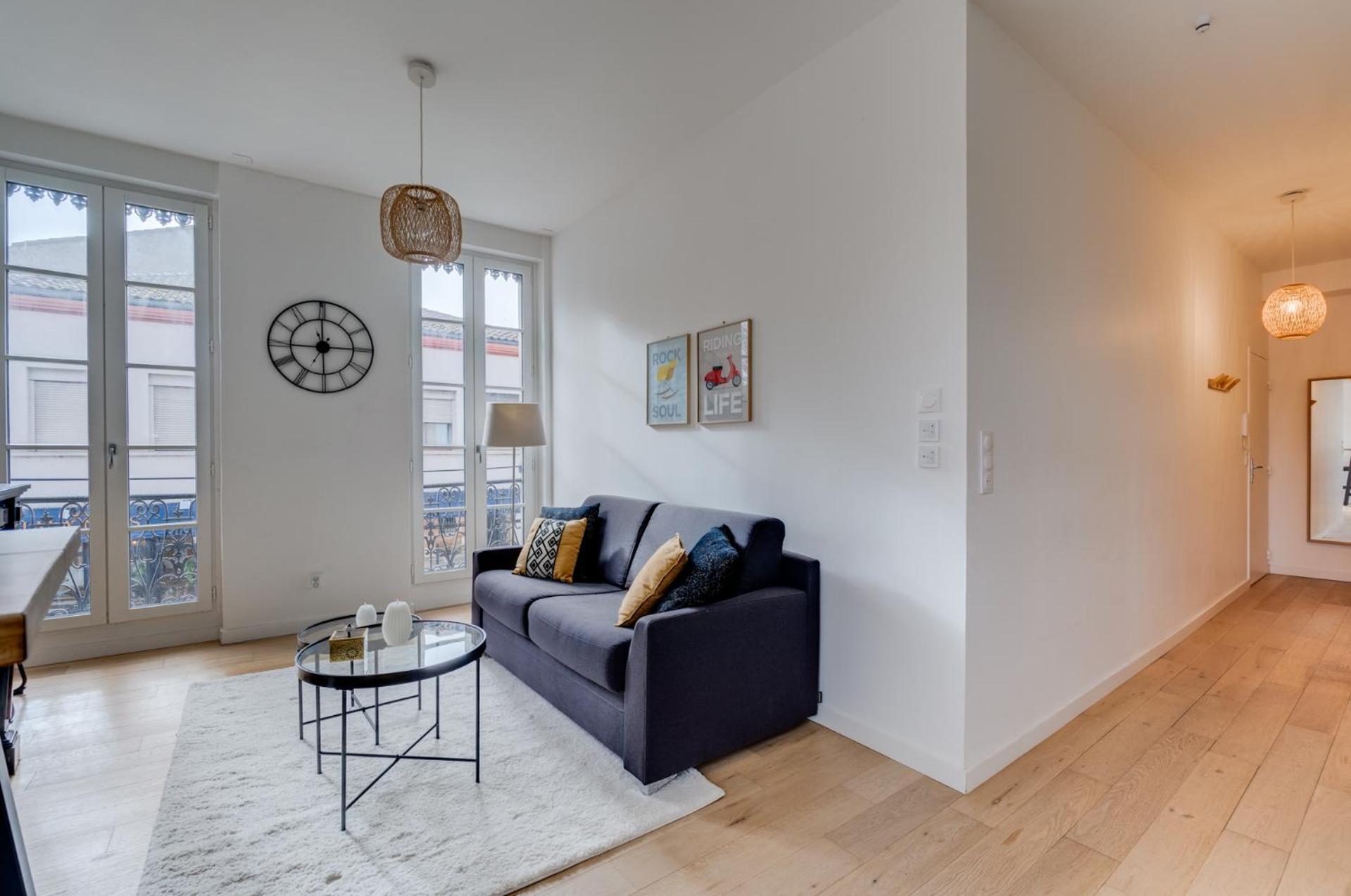 Studio Chic Et Lumineux, Garage, Wifi, Clim Toulouse Bagian luar foto