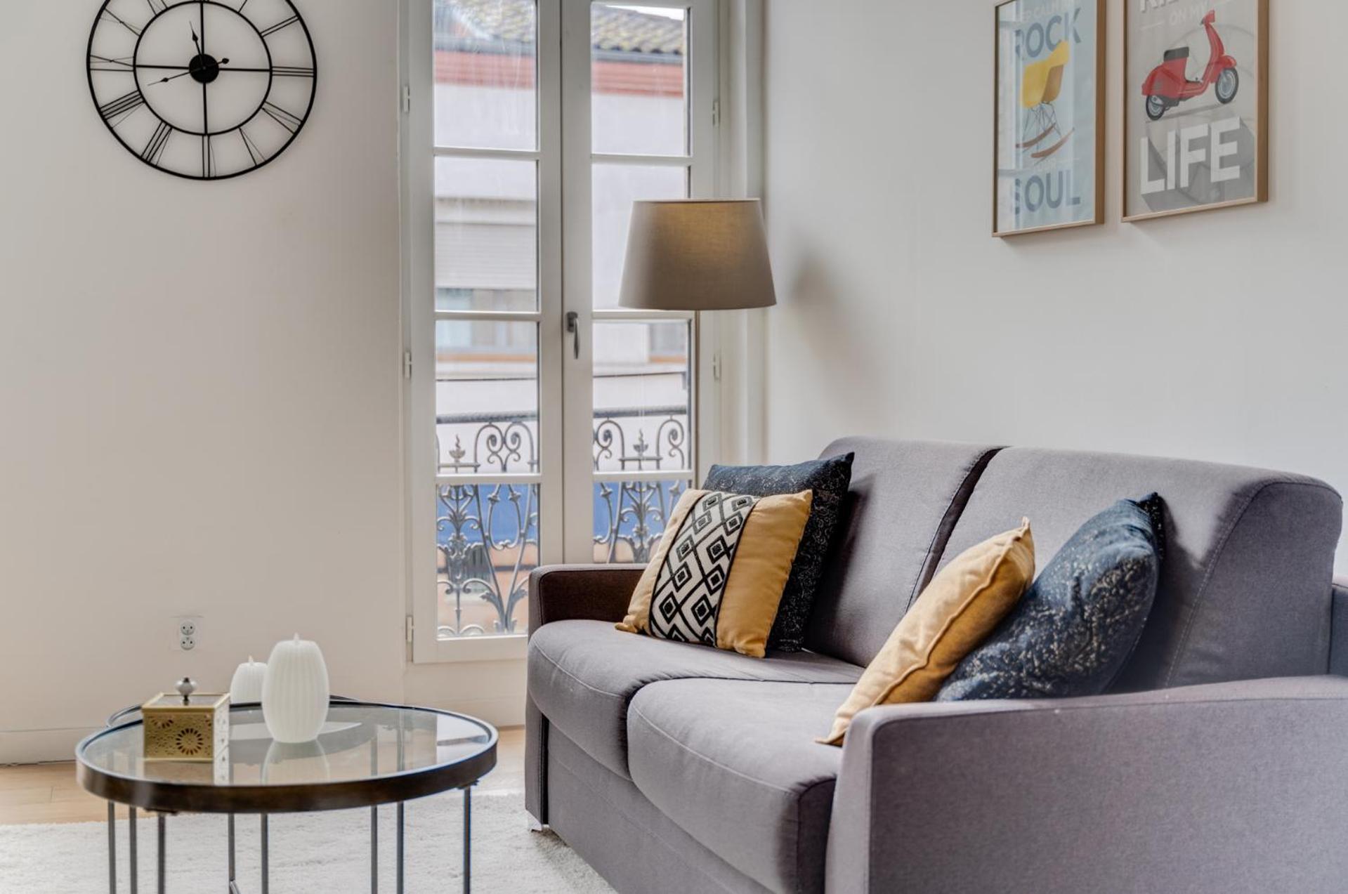 Studio Chic Et Lumineux, Garage, Wifi, Clim Toulouse Bagian luar foto