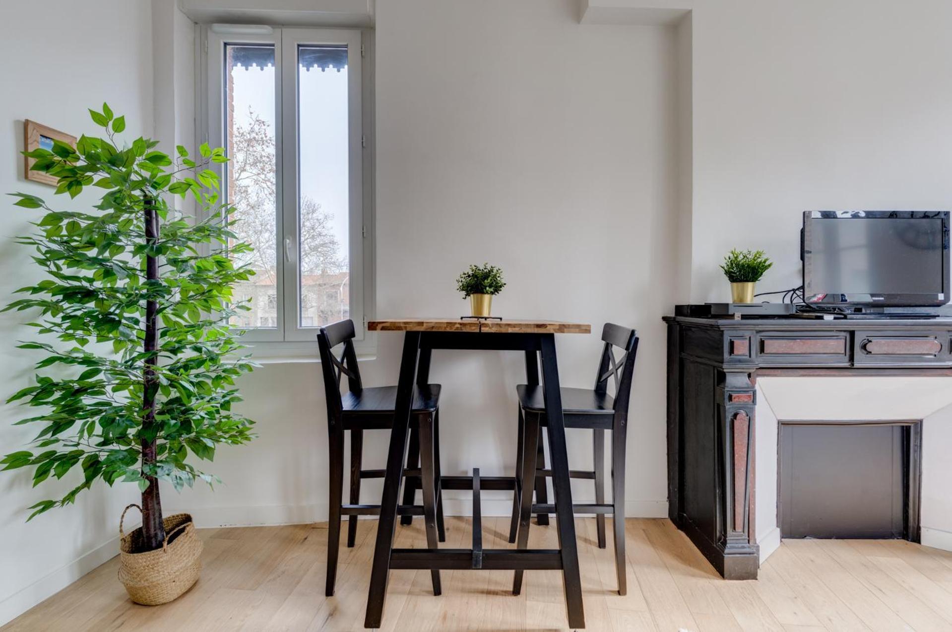 Studio Chic Et Lumineux, Garage, Wifi, Clim Toulouse Bagian luar foto